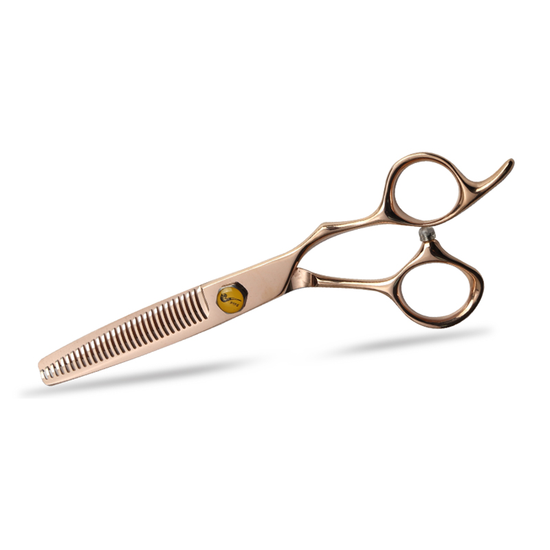 Rose Gold 440C acél hajvágó olló